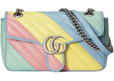 gucci multicolor pastel bag|Gucci handbags.